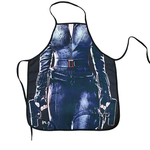 Black Widow Apron OSFM - Picture 2 of 7